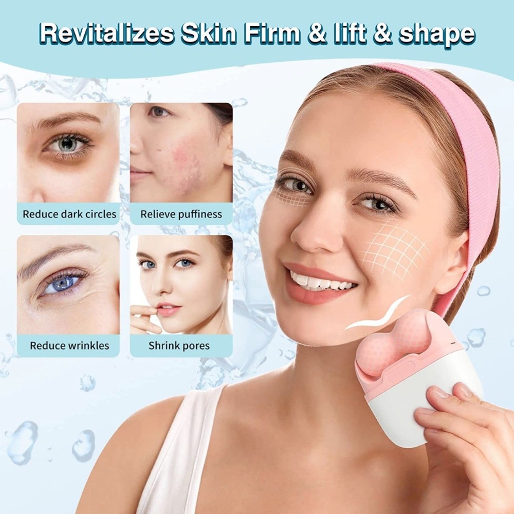 Ice Roller Face Cold - Double Head Ice Roller For Face