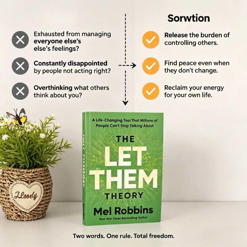 The Let Them Theory By Mel Rob - Health & Wellness Quotes Inspirational recension och pris