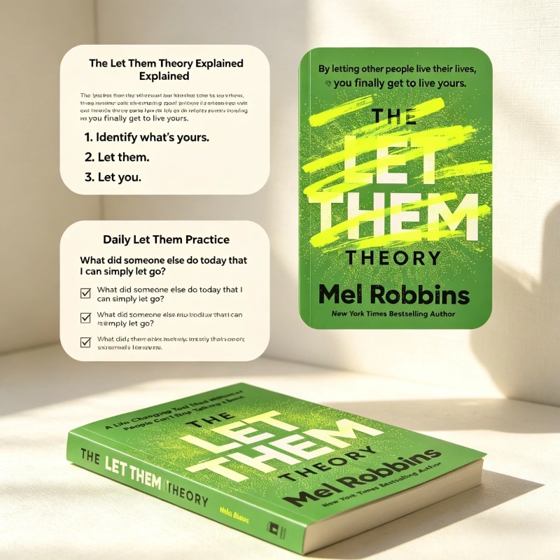 The Let Them Theory By Mel Rob - Health & Wellness Quotes Inspirational recension och pris