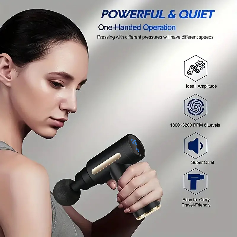 Mini Portable Fascia Massage G - Scalp Massager Electric recension och pris