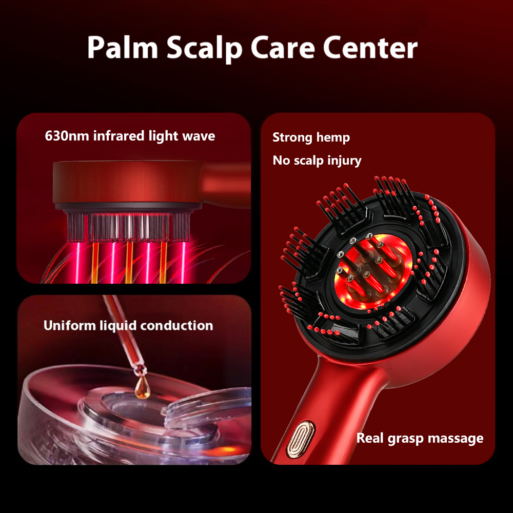 Electric Massage Comb Kneading - Scalp Massager Electric recension och pris