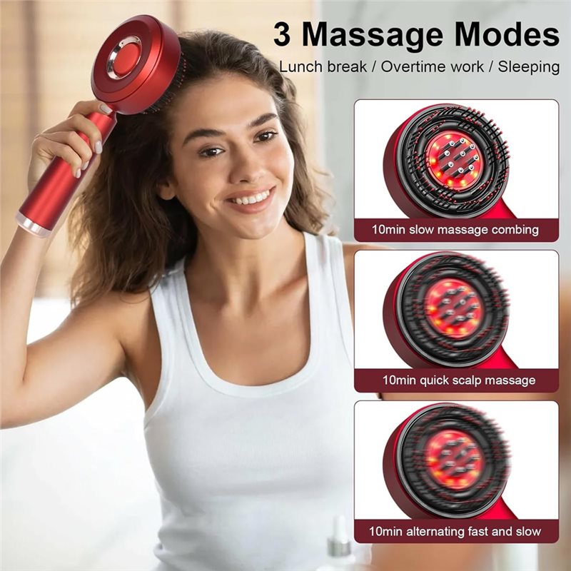A69T Scalp Massaging Brush, 3- - Scalp Massager Electric recension och pris