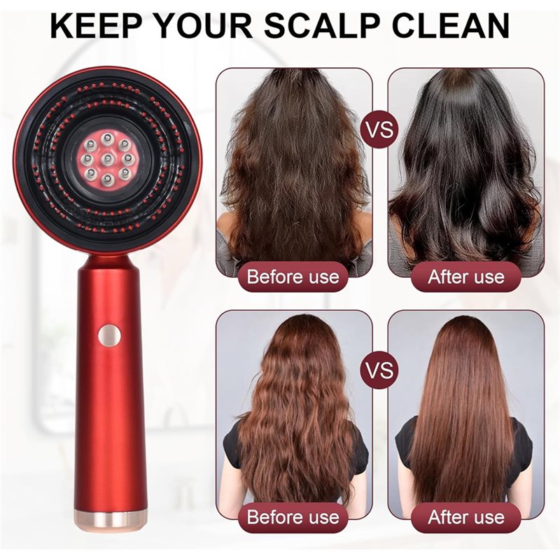 A69T Scalp Massaging Brush, 3- - Scalp Massager Electric recension och pris