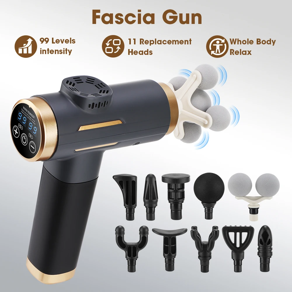 Electric Fascia Gun 24W 99 Gea - Scalp Massager Electric recension och pris