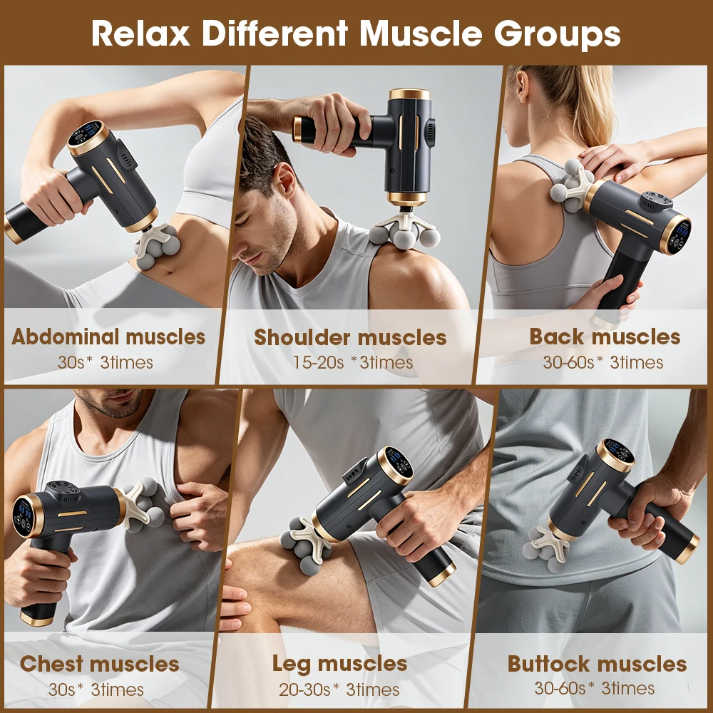 Electric Fascia Gun 24W 99 Gea - Scalp Massager Electric recension och pris