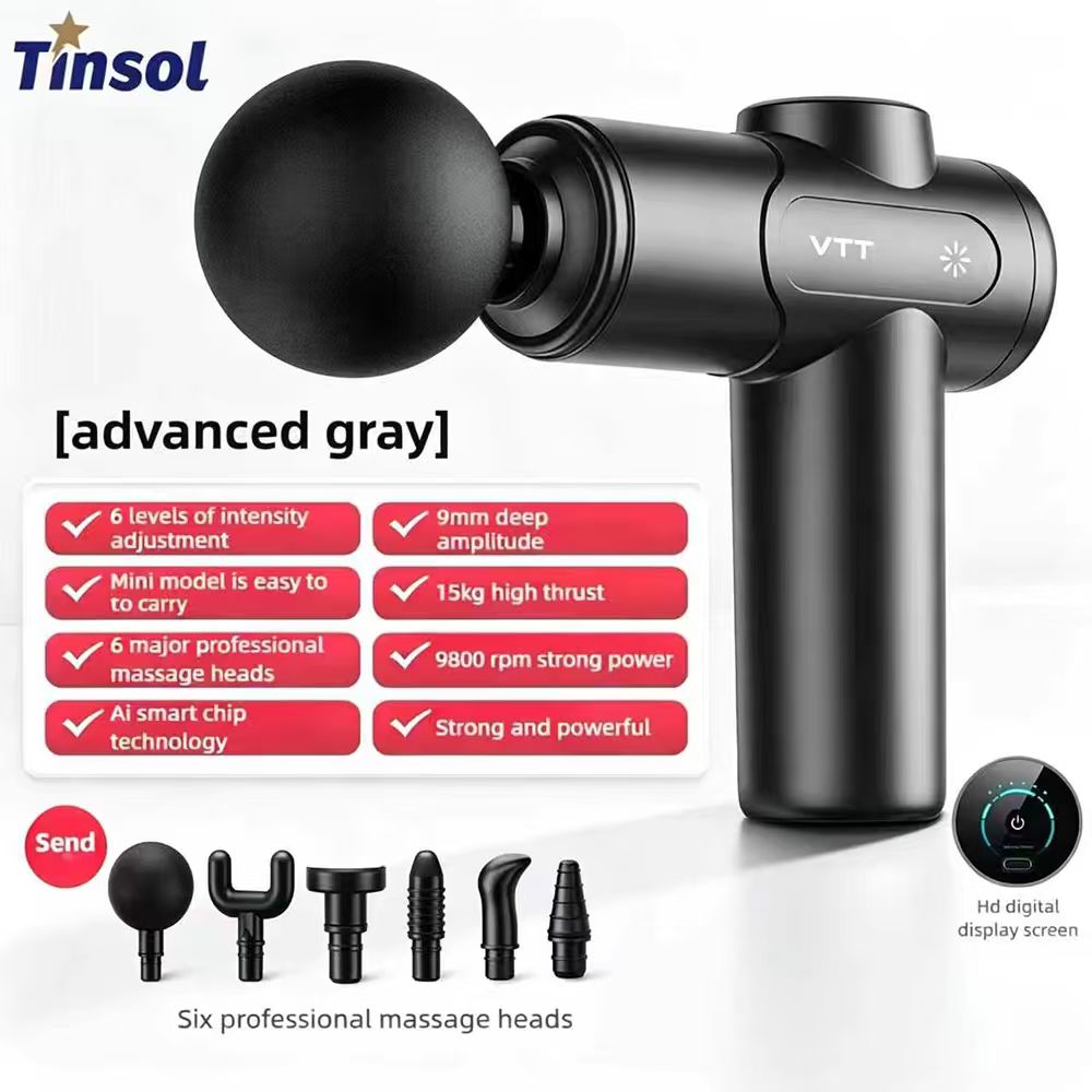 TINSOL Electric Fascia Gun Dee - Scalp Massager Electric recension och pris