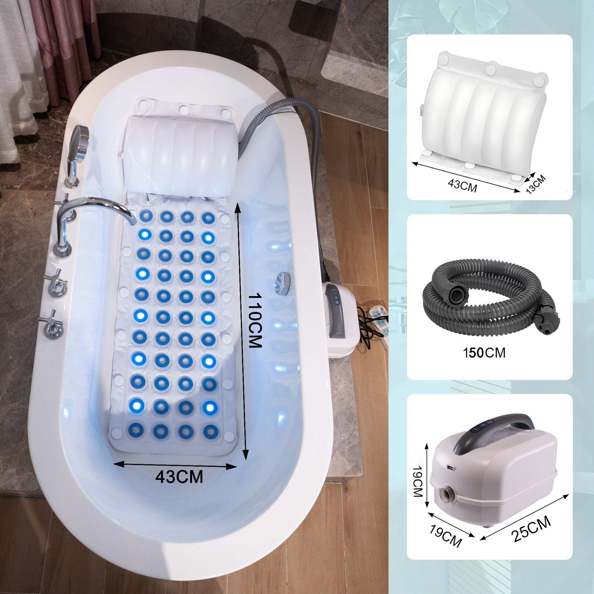 LXHL-3 Hydrotherapy Massage Pa - Health Wellness Center recension och pris