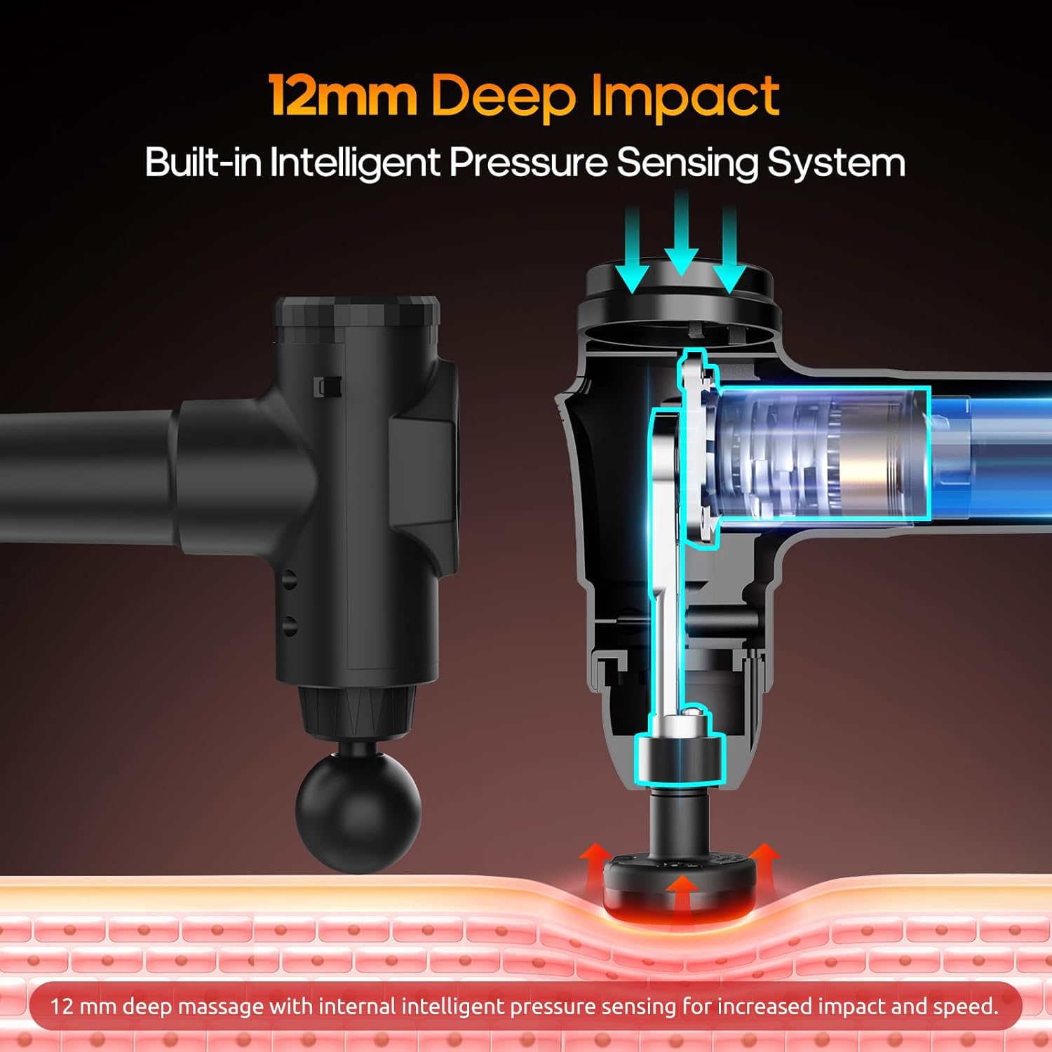 LINGTENG Deep Tissue Massage G - Scalp Massager Electric recension och pris