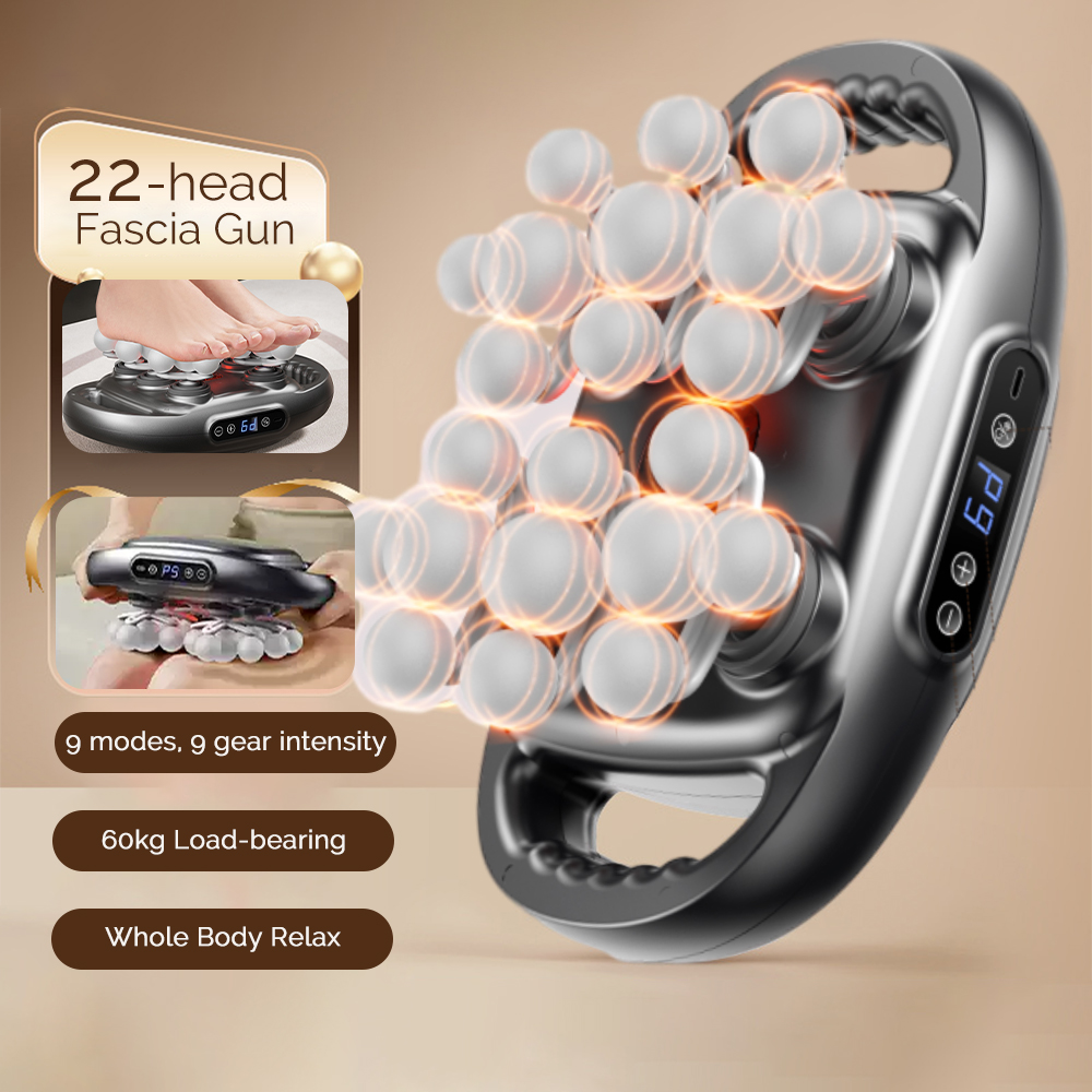 22-Head Fascia Gun High Freque - Scalp Massager Electric recension och pris