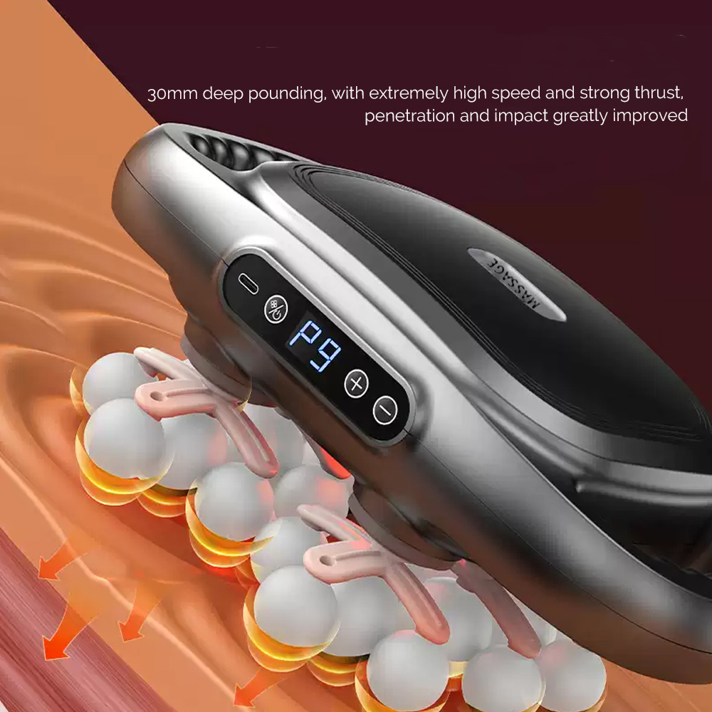 22-Head Fascia Gun High Freque - Scalp Massager Electric recension och pris